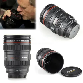 1:1 EF 24-105mm F/4.0L Coffee camera lens mug cup