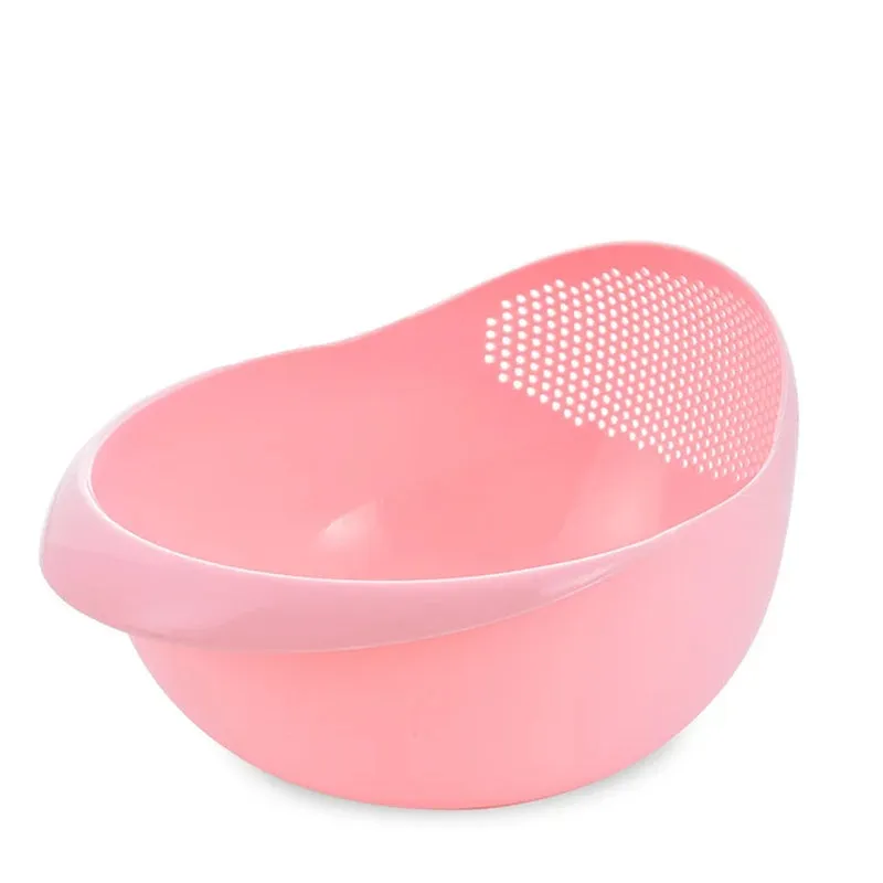 1PC Rice Sieve Plastic Colander