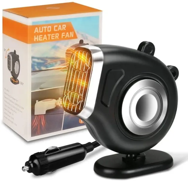 2in1 Portable Auto Mini Car Heater Fan