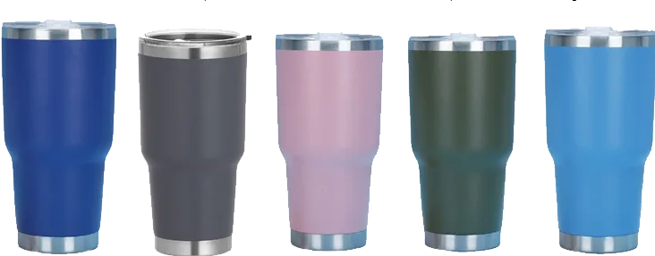 30 Ounce Stainless Steel Tumbler with Lid (Including Laser Engraving)