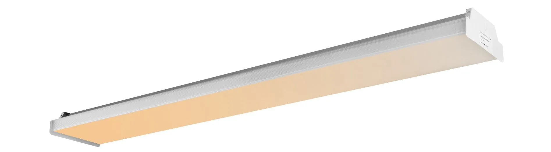 4ft LED Wraparound Shop Light Wattage Switchable (30w, 35w, 40w) 3CCT Switchable (3500K, 4000K, 5000K)