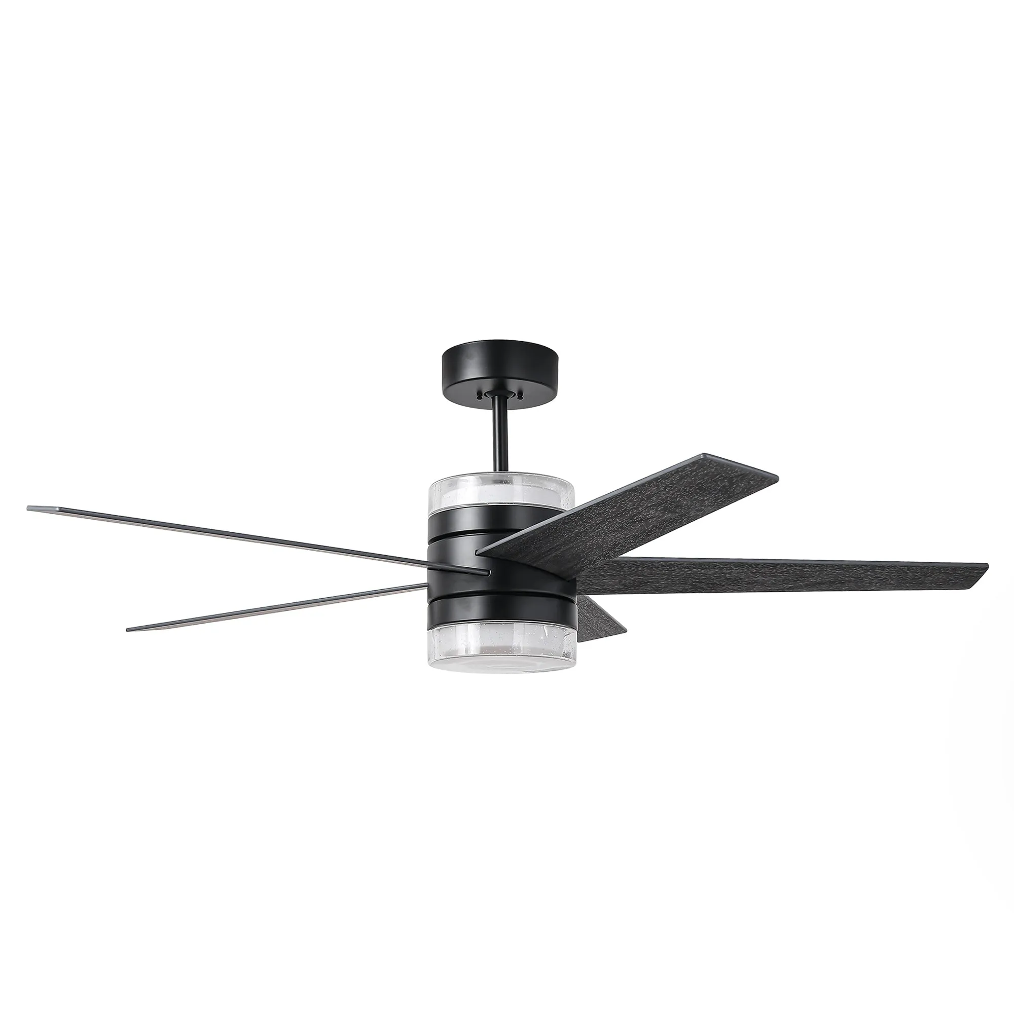 52" Fanelee 5 Blades Industrial Ceiling Fan with LED Lighting