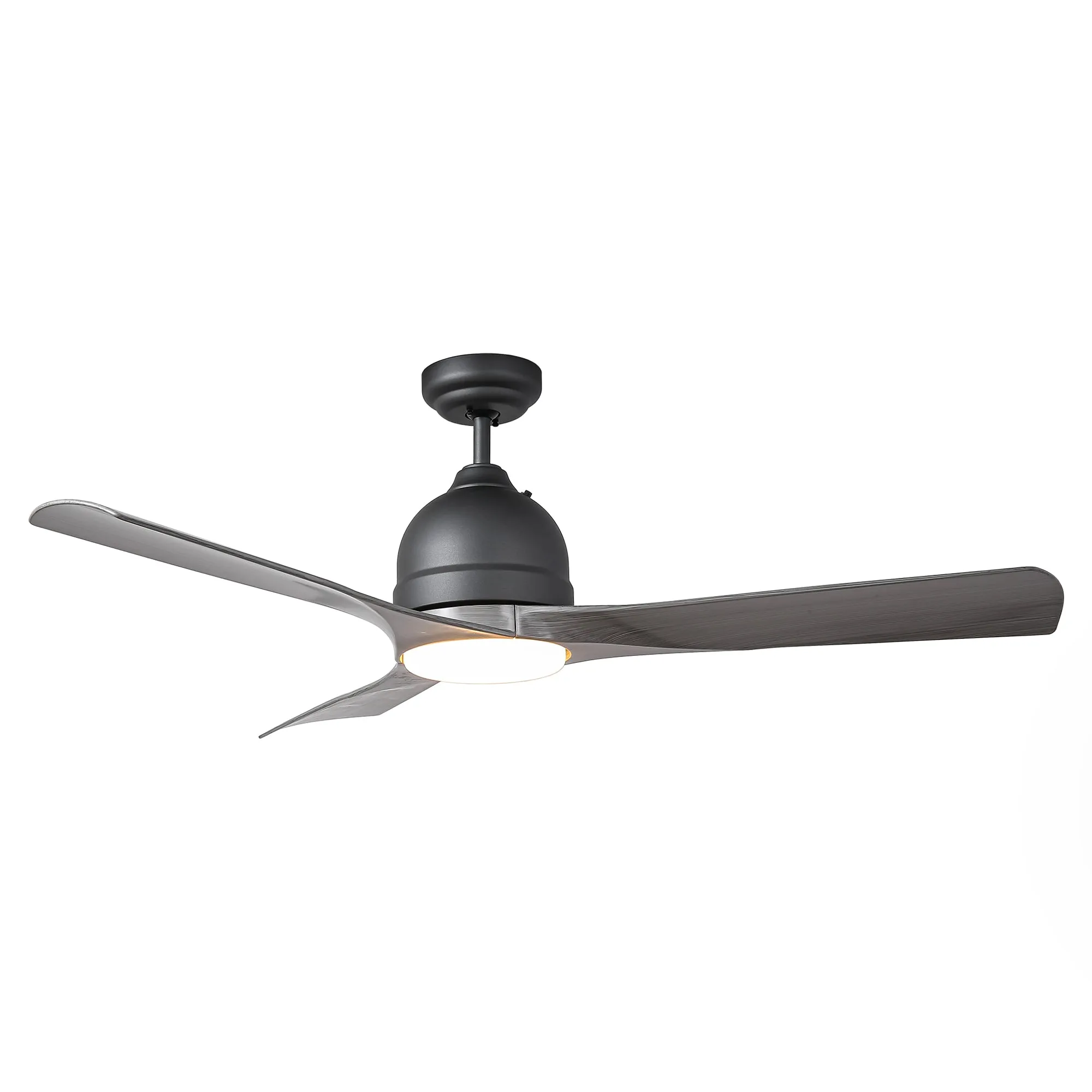 54" Industrial 3 Blades LED Ceiling Fan with Remote Control