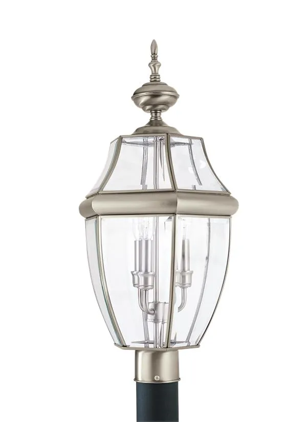 8239EN-02, Three Light Outdoor Post Lantern , Lancaster Collection