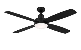 Aeris matte black LED ceiling fan