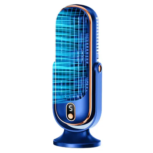 Air Cooling Fan USB Rechargeable 1800mAh Tower Table Fan 5 Speeds