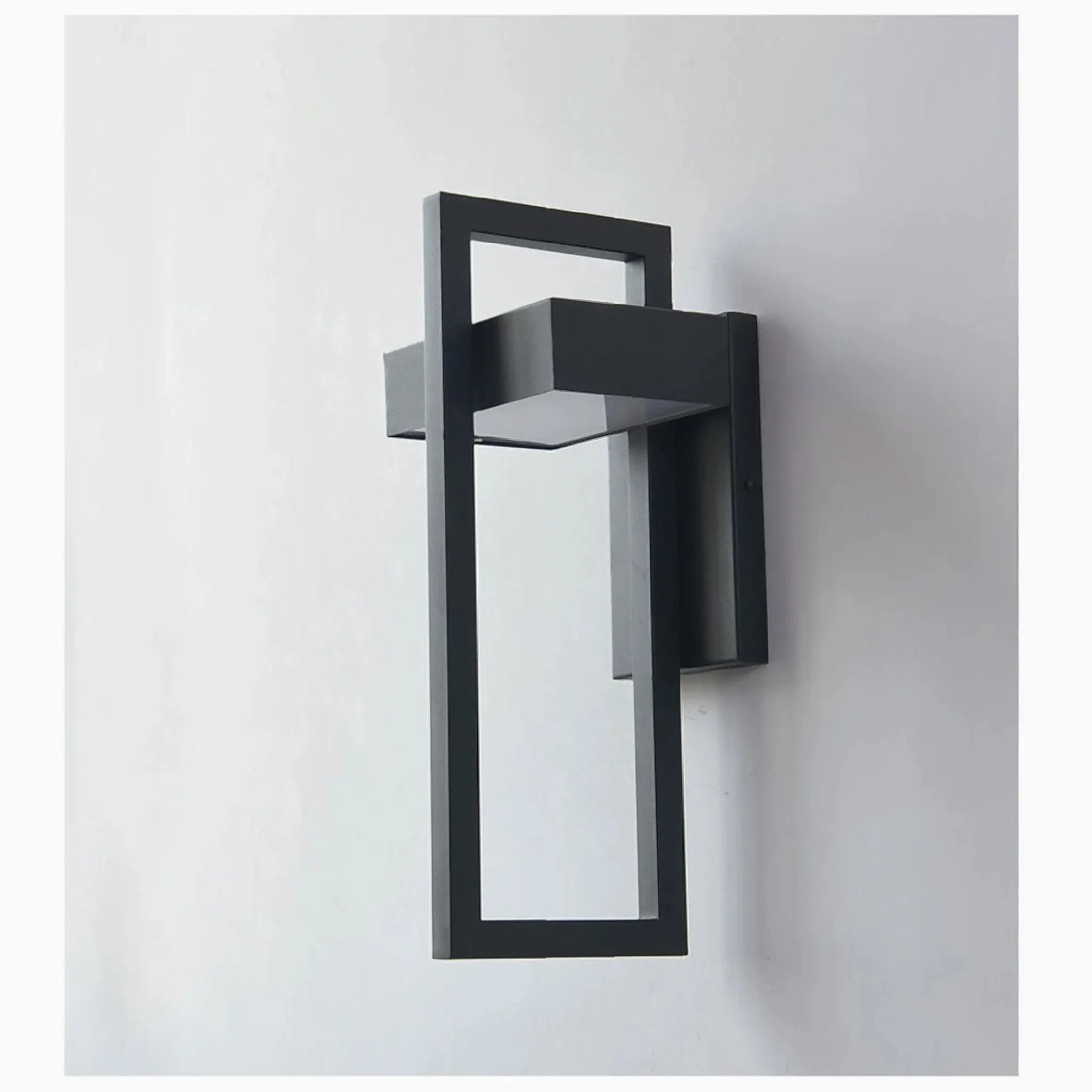 Alcamo | Black Retro Outdoor Waterproof LED Wall Lighting