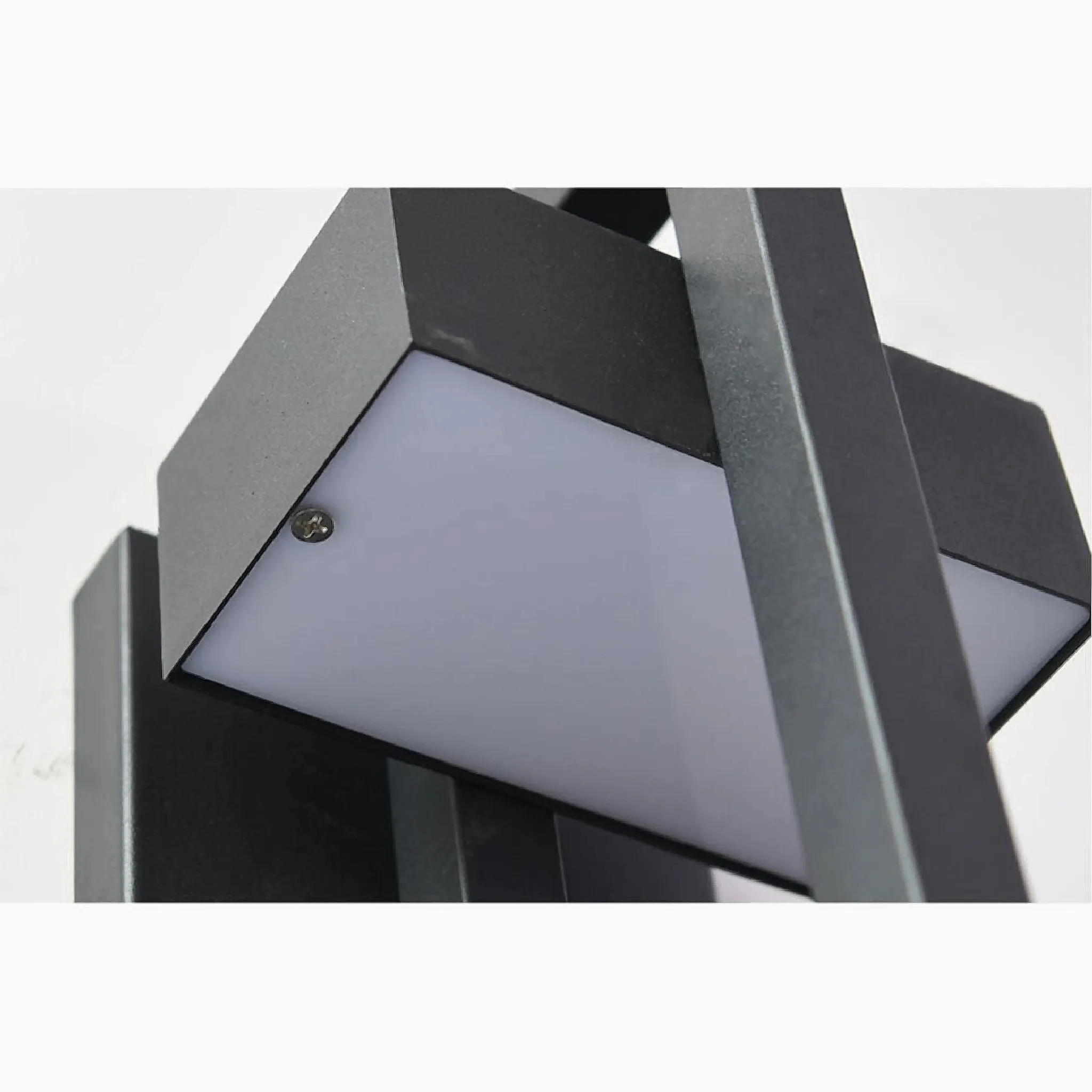 Alcamo | Black Retro Outdoor Waterproof LED Wall Lighting