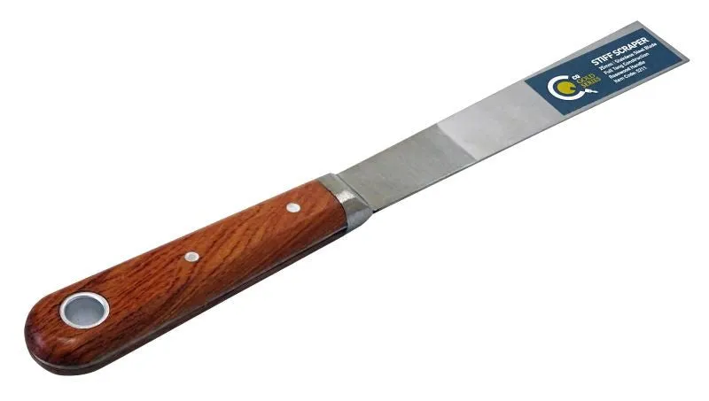 Almax Craftsman Drop Forged Scrapers With Rosewood Handle - Multiple Sizes To Choose from