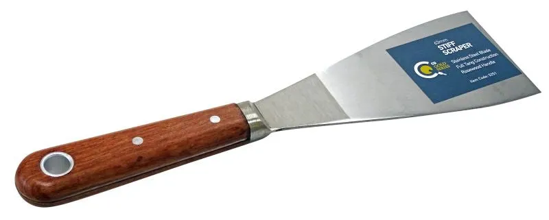 Almax Craftsman Drop Forged Scrapers With Rosewood Handle - Multiple Sizes To Choose from