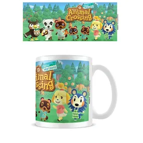 Animal Crossing villager line up official mug 11oz/315ml | Pyramid