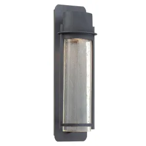 Artisan Lane 23 in. 2 Lights Outdoor Wall Lantern Black Finish