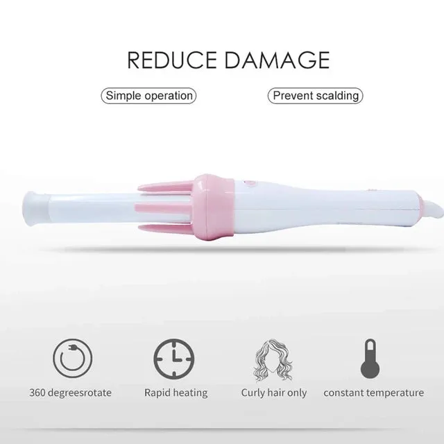 Auto Rotating Hair Curler Curling Iron Ceramic Electric Curler