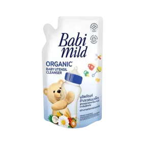 BABI MILD ORGANIC BABY UTENSIL CLEANSER POUCH 600ML