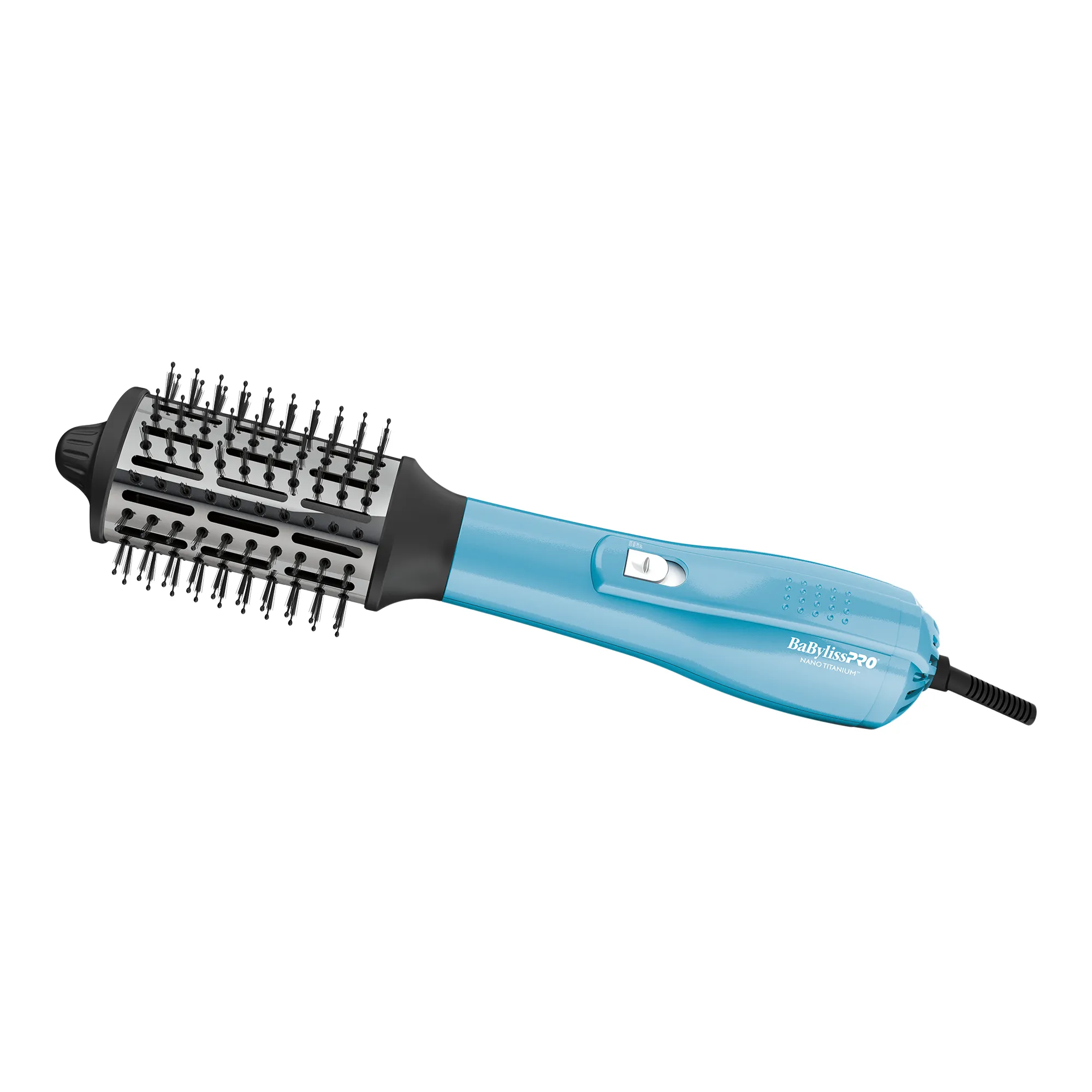 BabylissPRO Nano Titanium Oval Ionic Hot Air Brush - Item No. BNTHB250