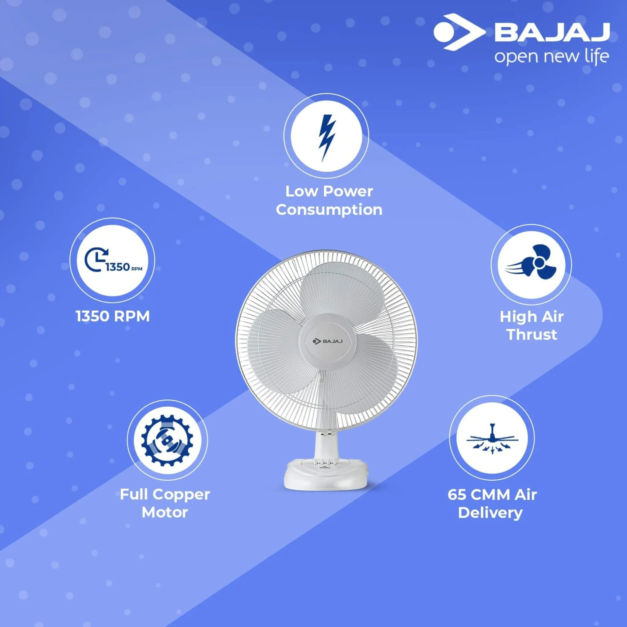 Bajaj Esteem Table Fan