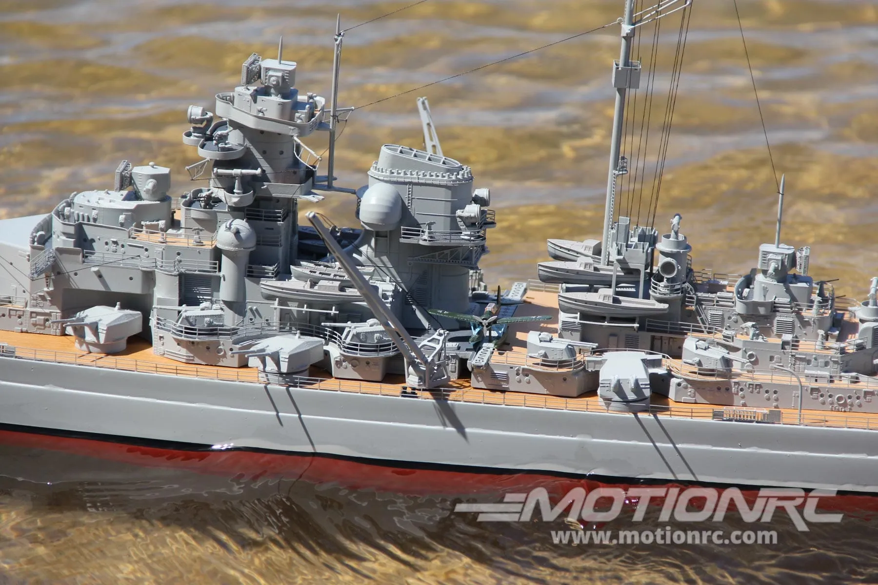 Bancroft Bismarck 1/200 Scale 1250mm (49") German Battleship - RTR