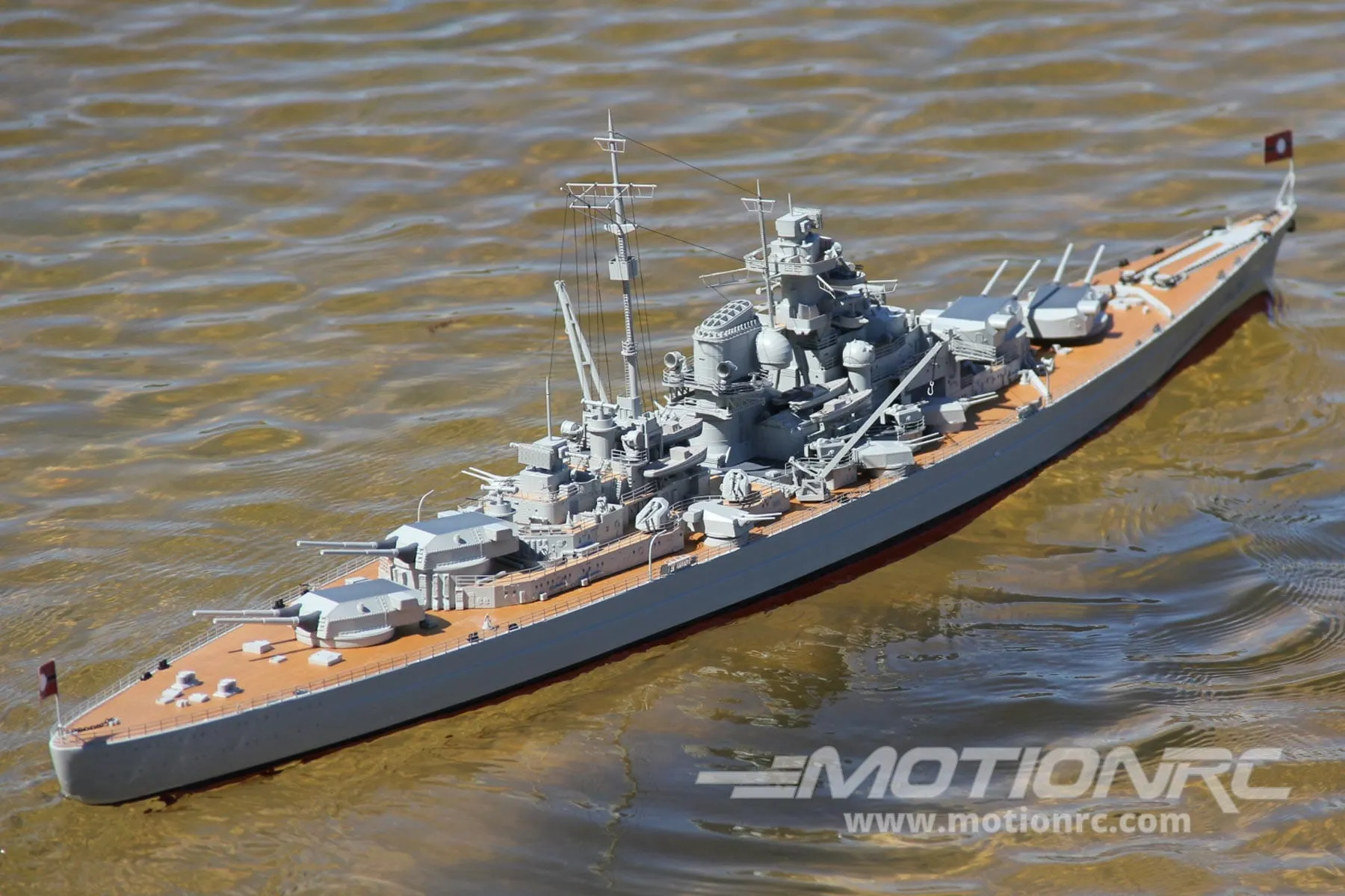 Bancroft Bismarck 1/200 Scale 1250mm (49") German Battleship - RTR