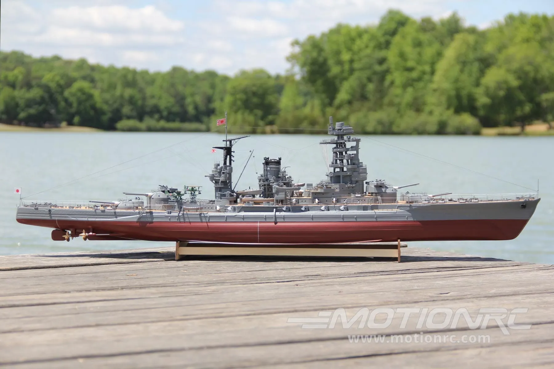 Bancroft Nagato 1/200 Scale 1125mm (44") Japanese Battleship - RTR