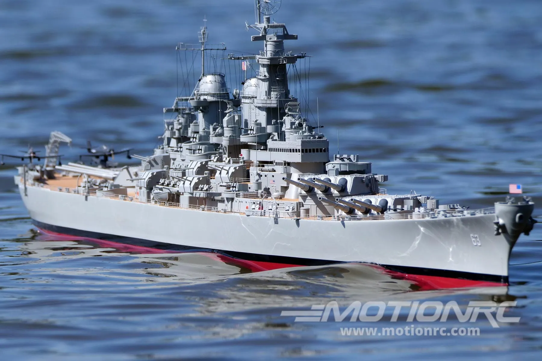 Bancroft USS Missouri 1/150 Scale 1800mm (70.8") USA Battleship - RTR