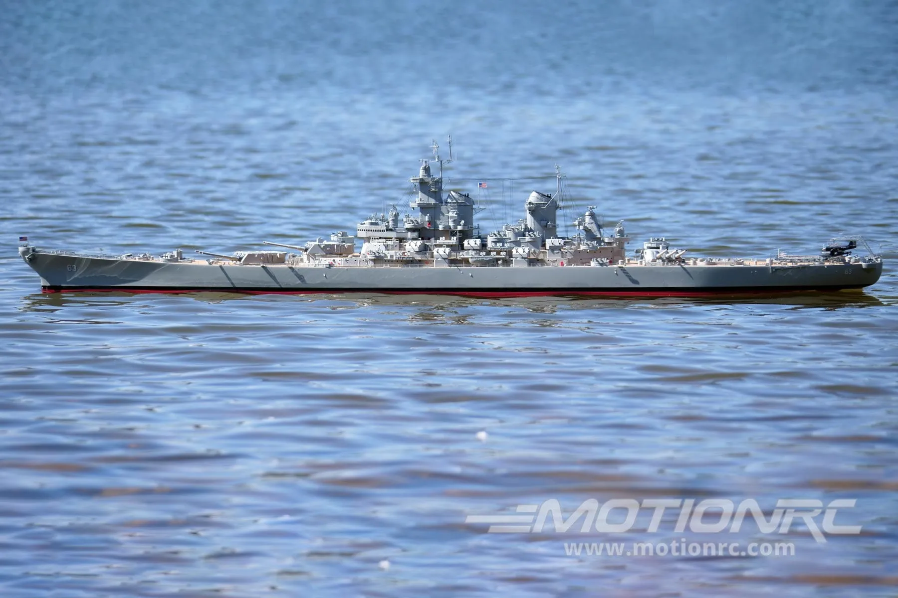 Bancroft USS Missouri 1/150 Scale 1800mm (70.8") USA Battleship - RTR