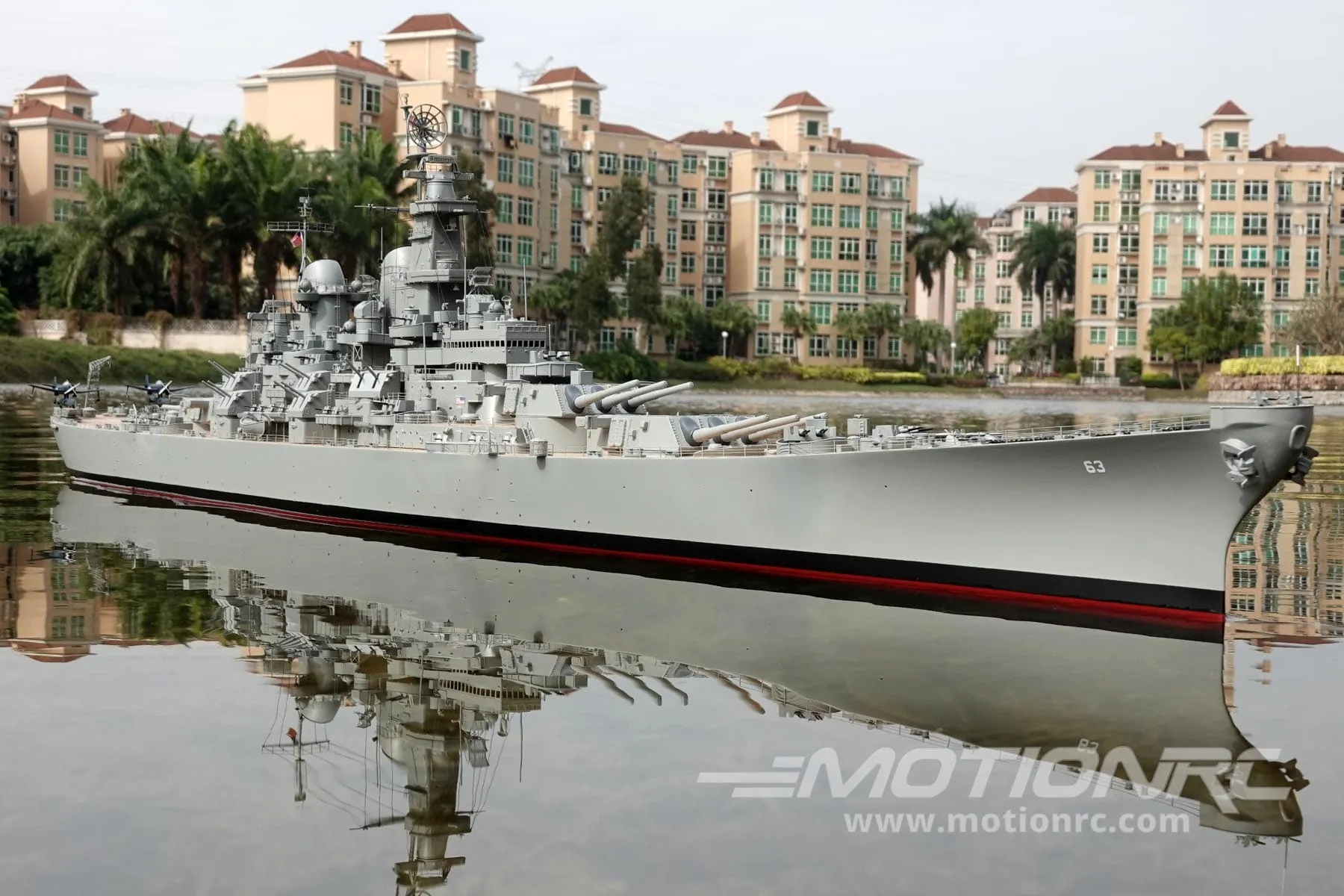 Bancroft USS Missouri 1/200 Scale 1350mm (53") USA Battleship - RTR