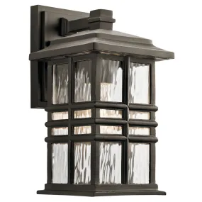 Beacon Square 1-Light Outdoor Wall Sconce, Small