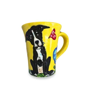 Border Collie Garden Delight Mug