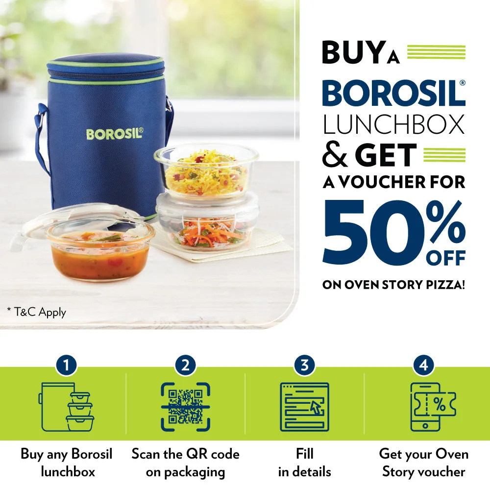 Borosil Pro Lunch Box Set