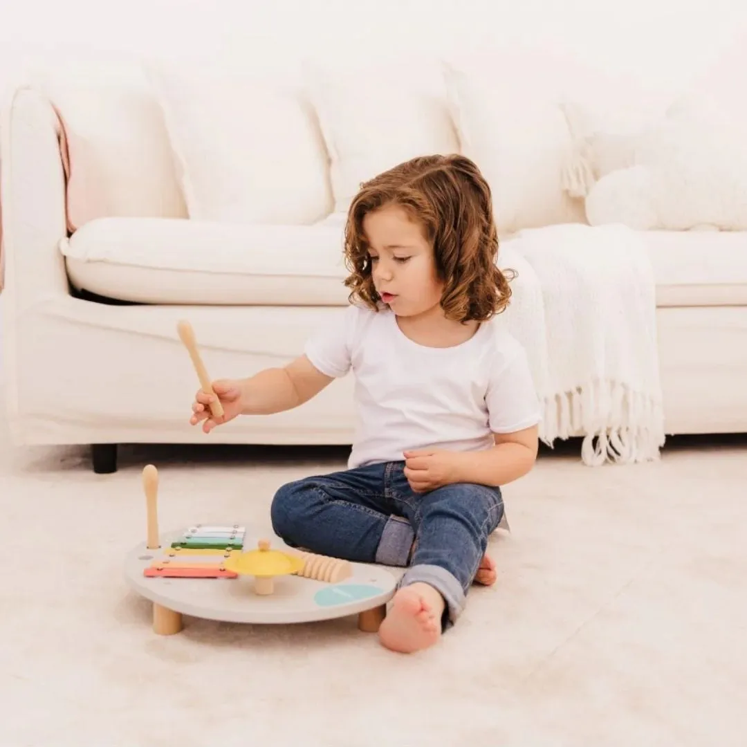 Bubble Wooden Music Table (18m )