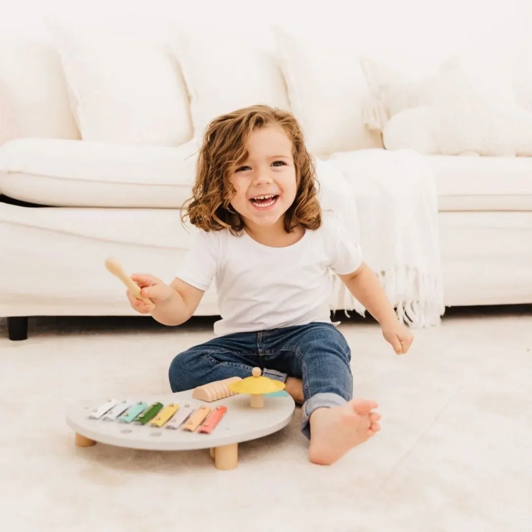 Bubble Wooden Music Table (18m )