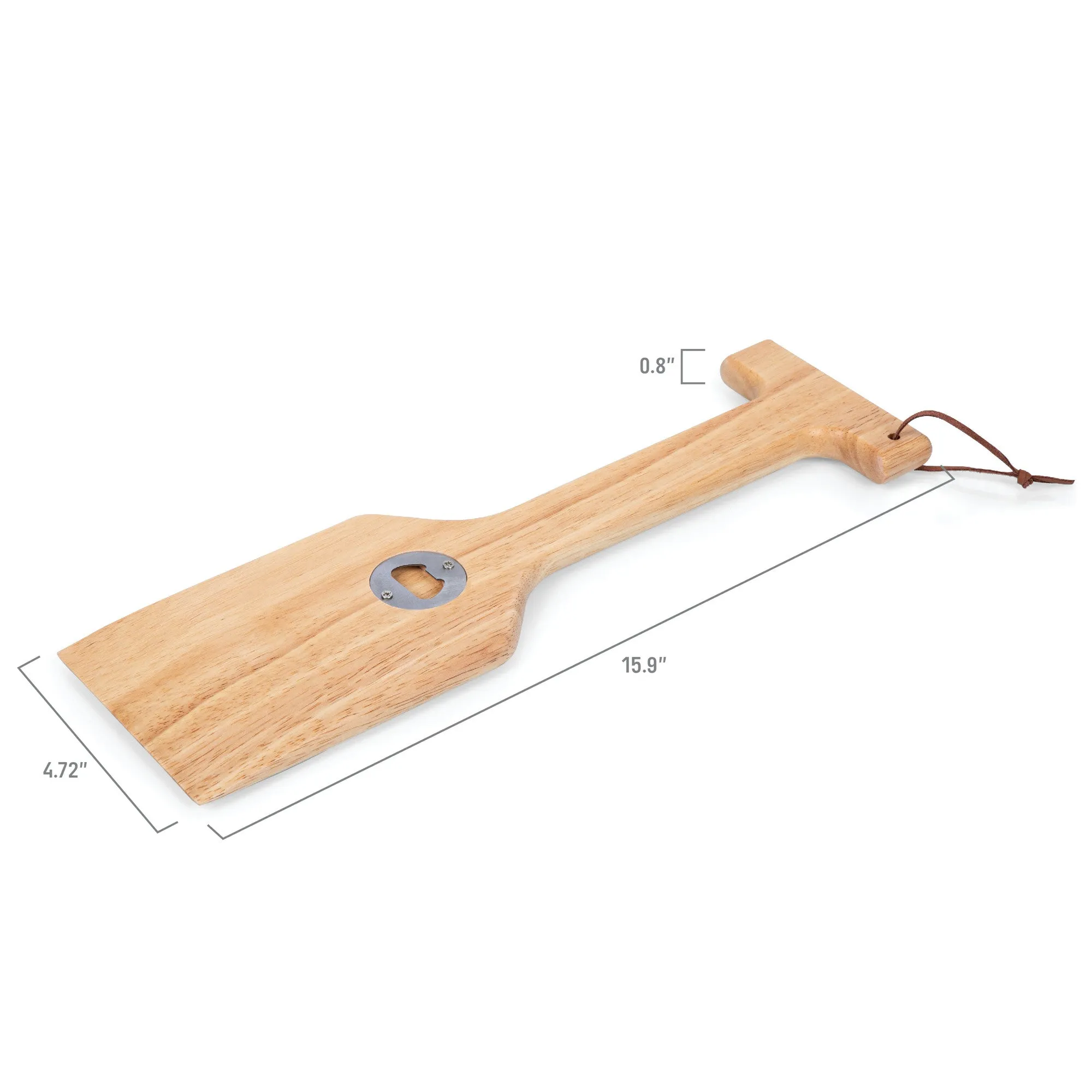 Cal Bears - Hardwood BBQ Grill Scraper with Bottle Opener