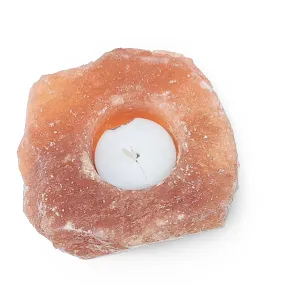 Candle Holder -Pink Himalayan Salt