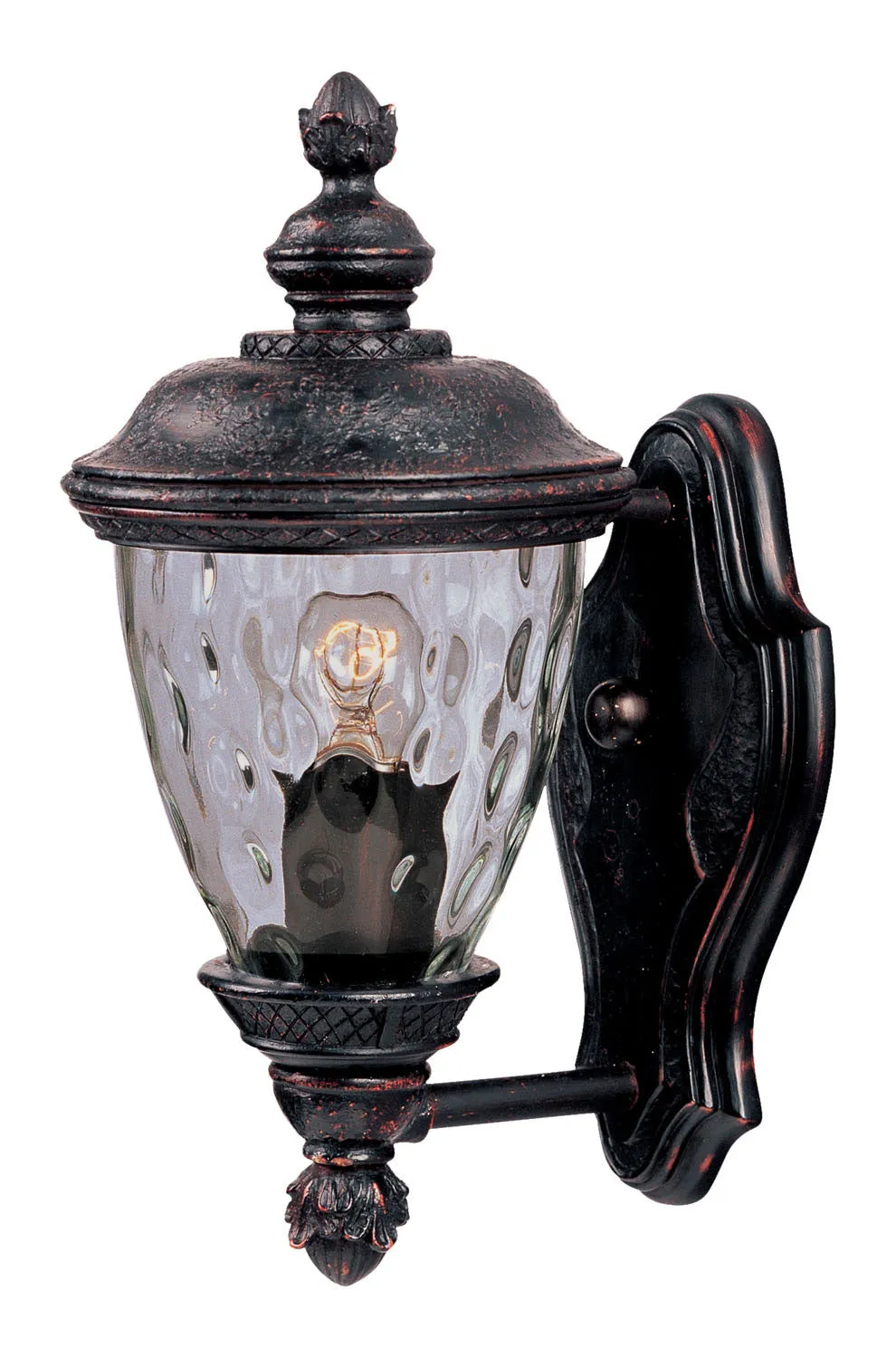 Carriage House DC 1-Light Outdoor Wall Lantern in Oriental Bronze