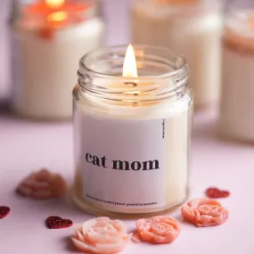 Cat Mom - Highly Scented Candles Gift set | Cat Mom Scented Candle Gift | Scented Candles For Home Decor | Gift For Mom Birthday | Cat Gifts For Cat Lovers | Gift For Cat Mom | Cat Lover Gift | Cat Mom Gifts | Cat Mom Gifts | Cat Mom Gift For Birthday