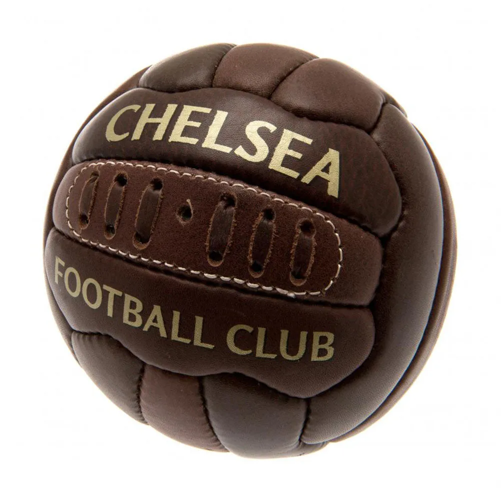 Chelsea FC Retro Heritage Mini Ball - Authentic Football Memorabilia