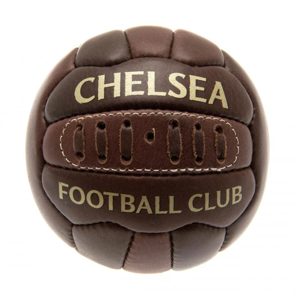 Chelsea FC Retro Heritage Mini Ball - Authentic Football Memorabilia