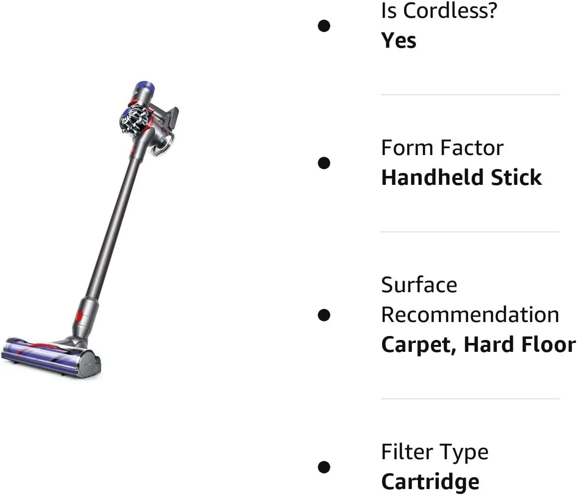 **CLEARANCE** Dyson V7 Animal Cordless Stick Vacuum Cleaner, Iron