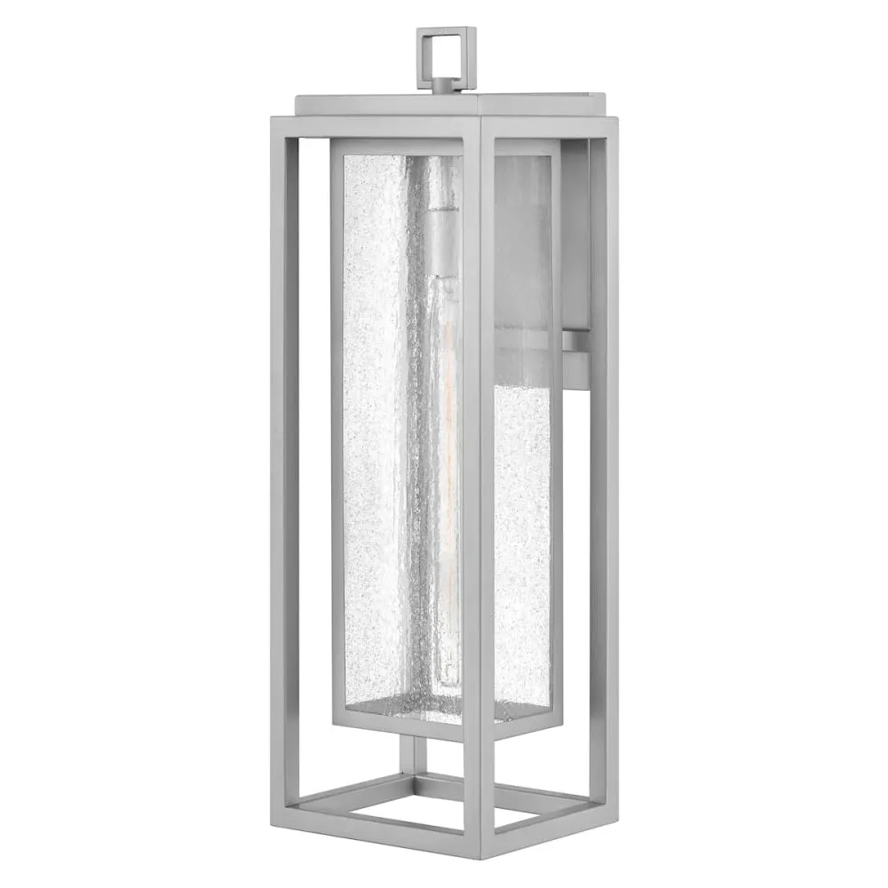 Clearwater Coastal Outdoor Wall Lantern - Extra Large 27" - Satin Nickel