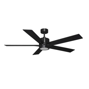 Cole Black Matte 52" Fan