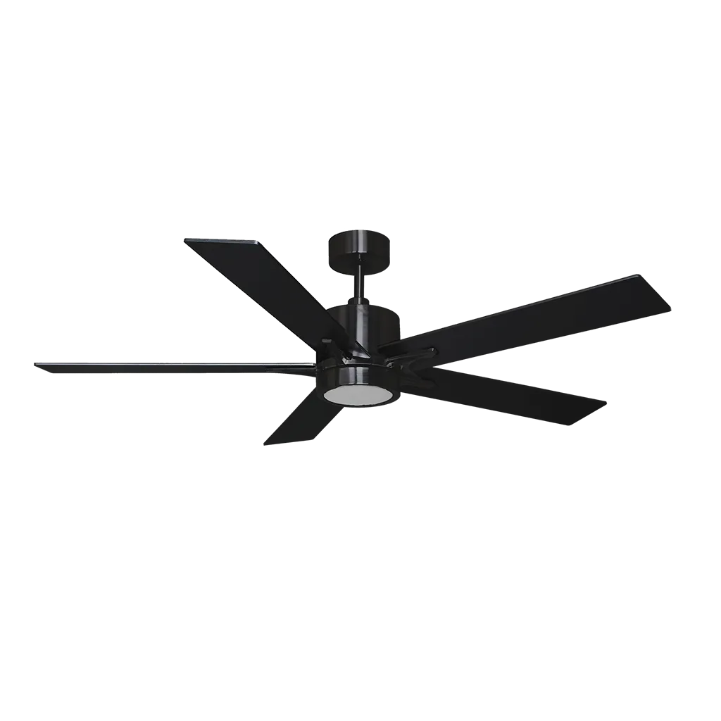 Cole Black Matte 52" Fan