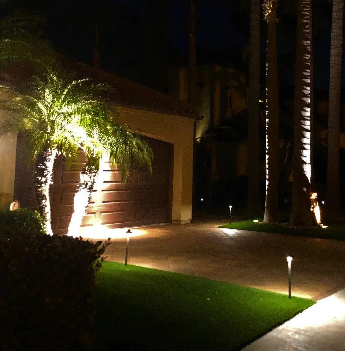 COMBO KIT II - Solid Cast Brass Outdoor Landscape Pathway & Spot Lighting