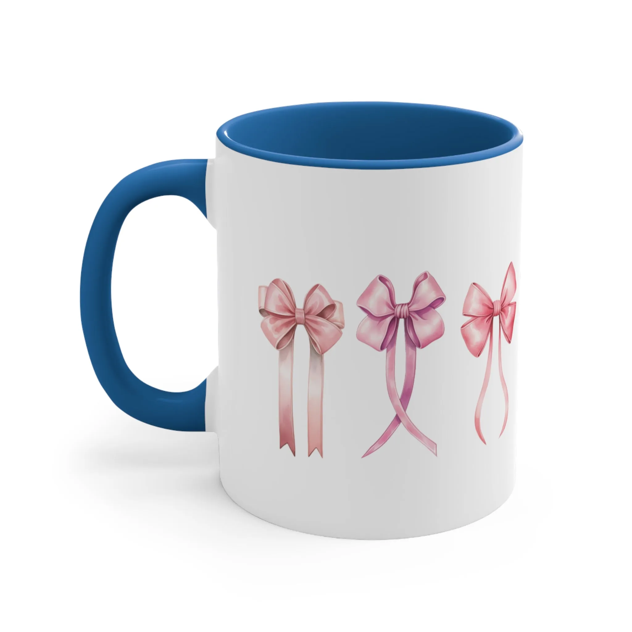 Coquette Bow Mug, Ballet Bows Mug, Pink Bow Coquette Mug