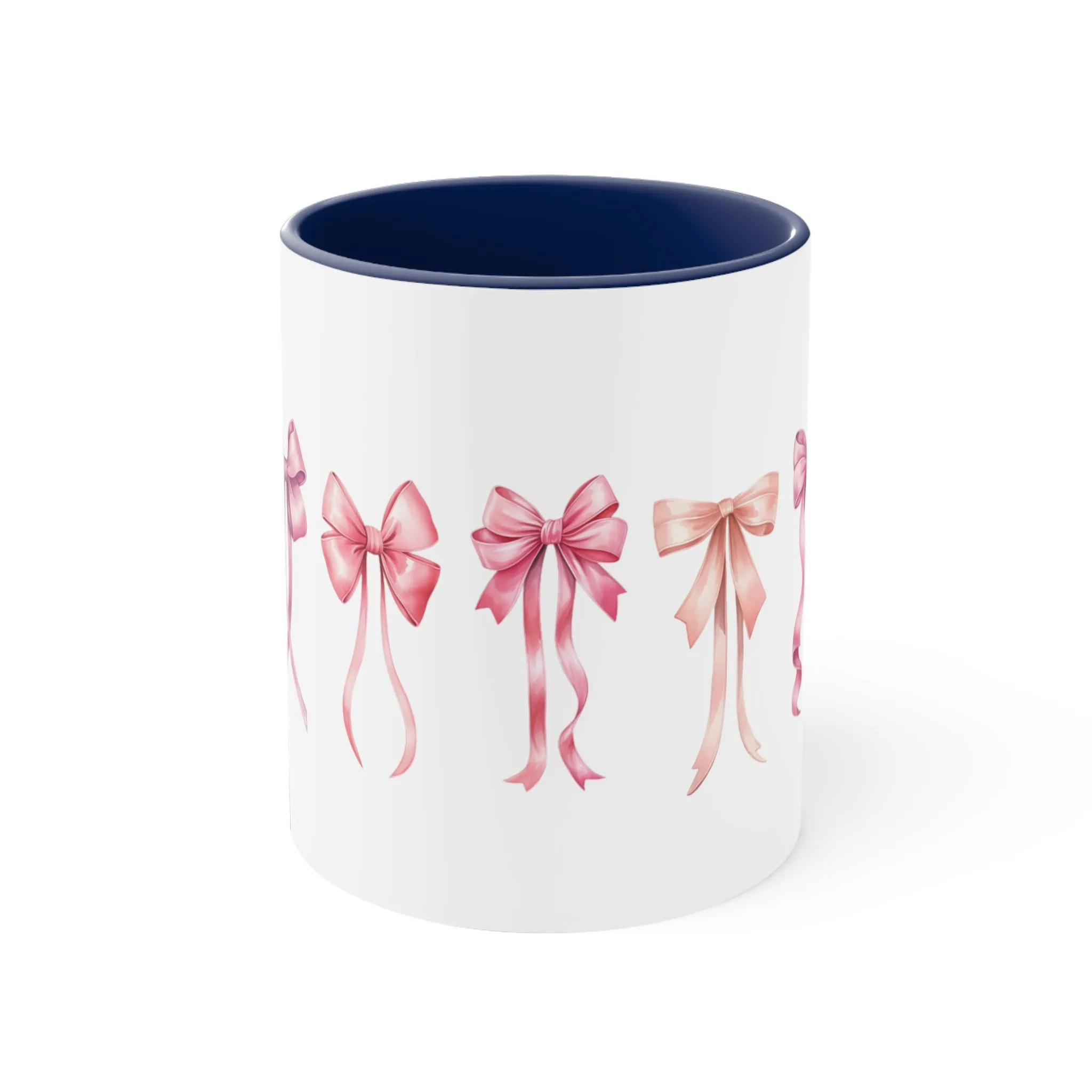 Coquette Bow Mug, Ballet Bows Mug, Pink Bow Coquette Mug