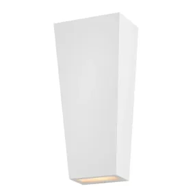 Cruz Coastal Outdoor Wall Lantern - Large 16.5" - White