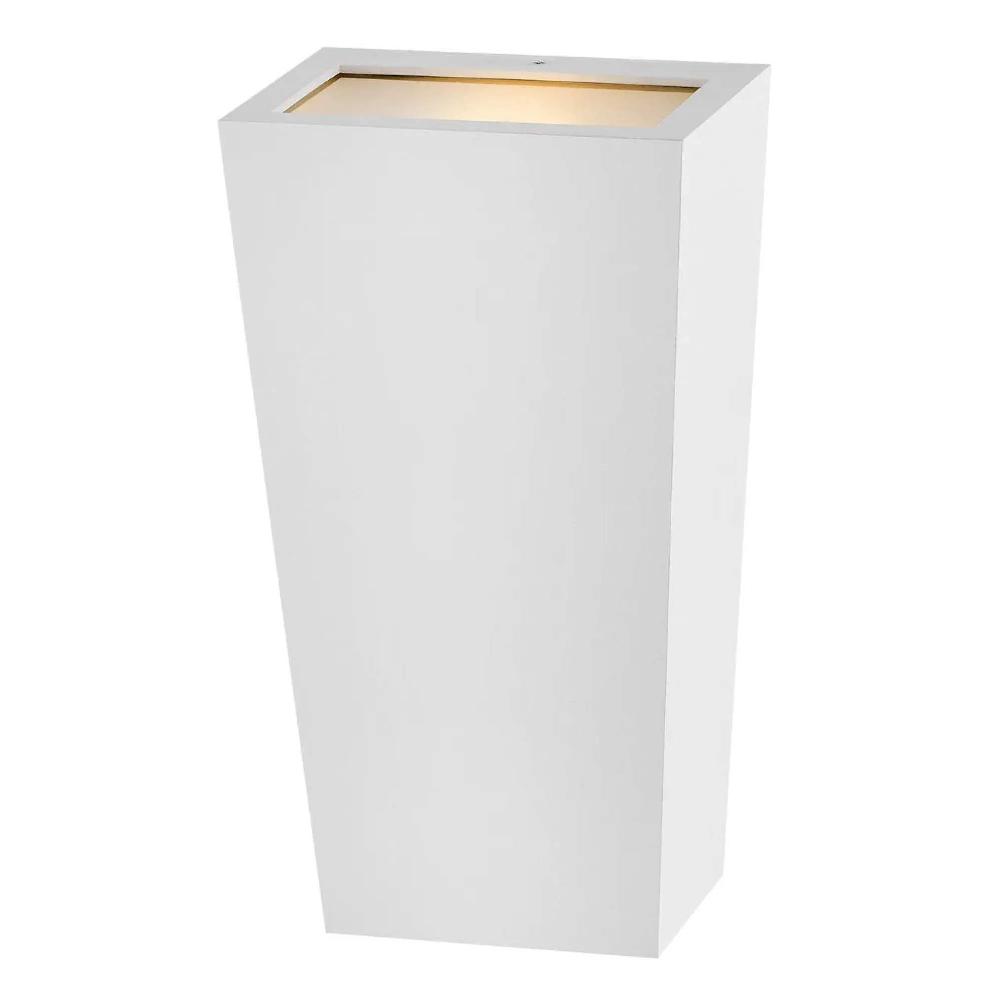 Cruz Coastal Outdoor Wall Lantern - Small 11" - White