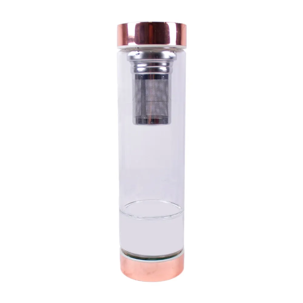 Crystal Glass Water Bottles