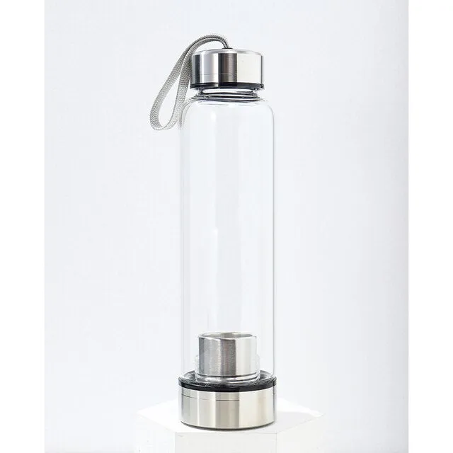 Crystal Glass Water Bottles