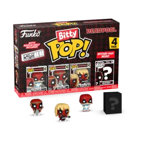 Deadpool Sleepover 4 Pack Bitty Funko POP! - Deadpool - Chance Of Chase