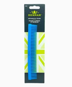 Denman  Tame 'N' Tease Hair Brush C012 Blue